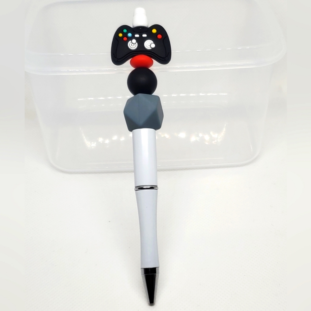 B2G1F Game Controller Themed Beaded Pen, New
